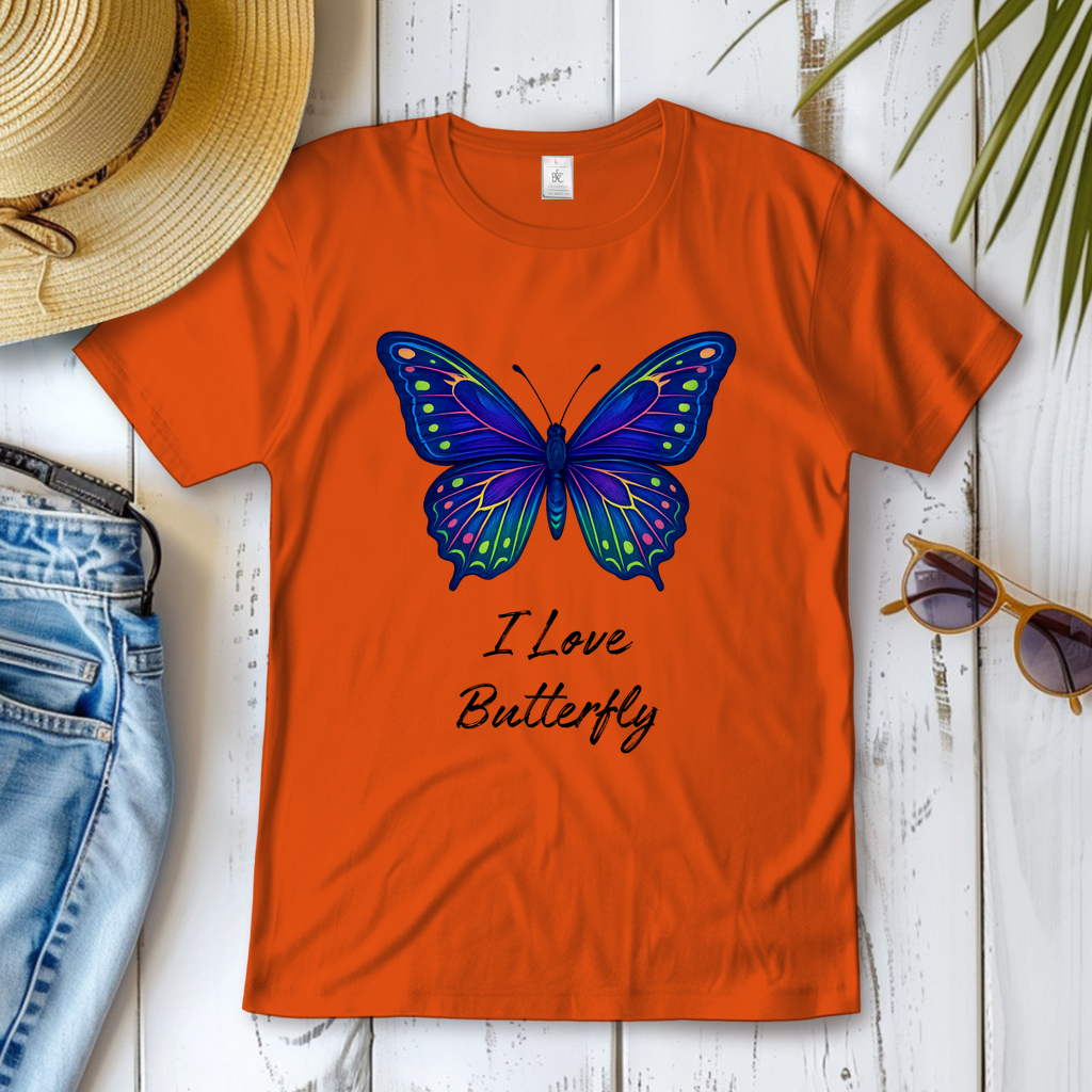 I Love Butterfly ( DTF / Vorne )