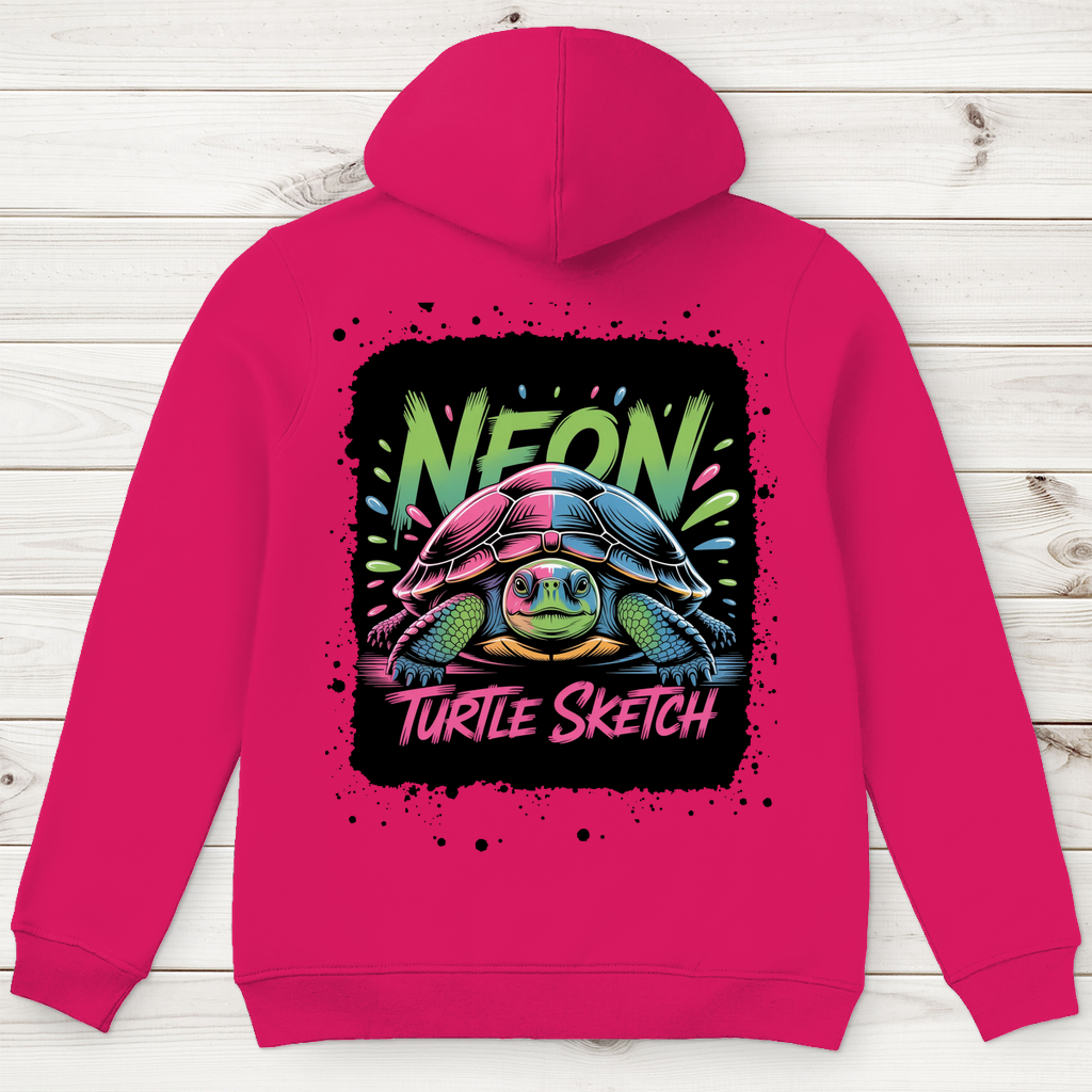 NEON TURTLE ( DTF / Hinten )