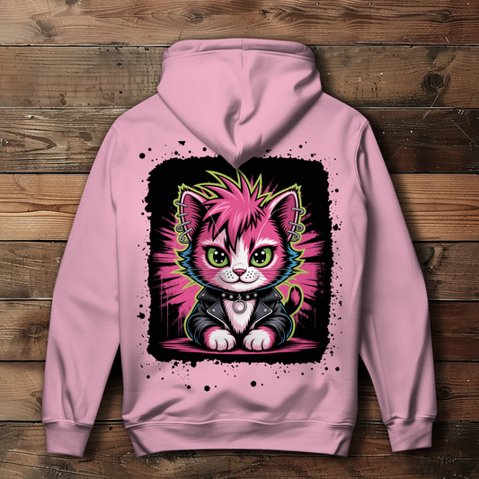 PUNK-CAT ( DTF / Hinten )