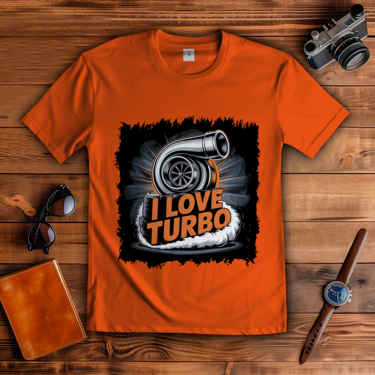 I LOVE TURBO ( DTF / Vorne )