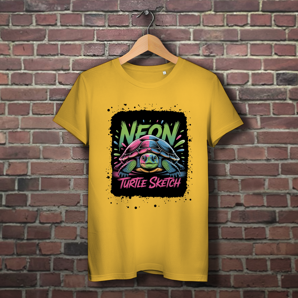 NEON TURTLE ( DTF / Vorne )