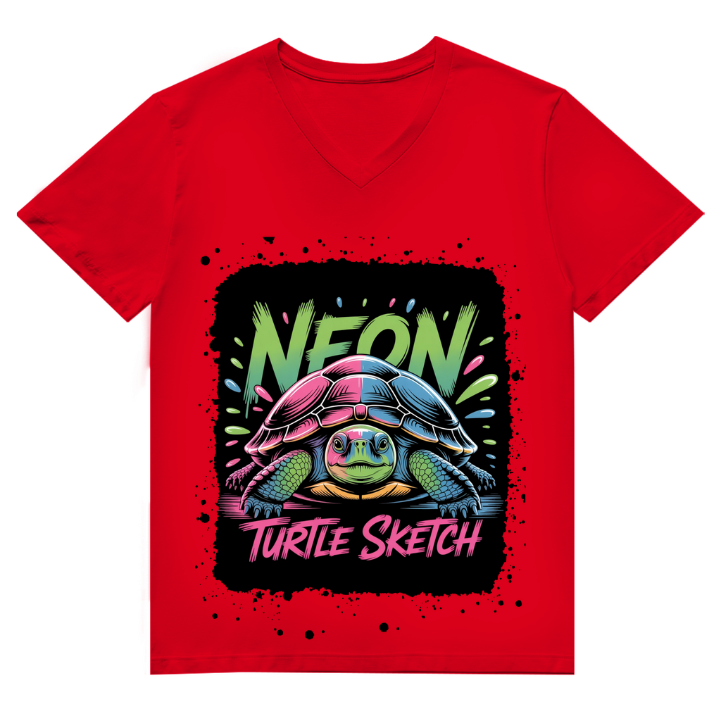 NEON TURTLE ( DTF / Vorne )