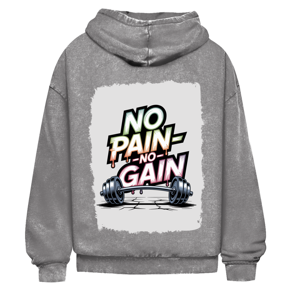NO PAIN NO GAIN ( DTF / Hinten )