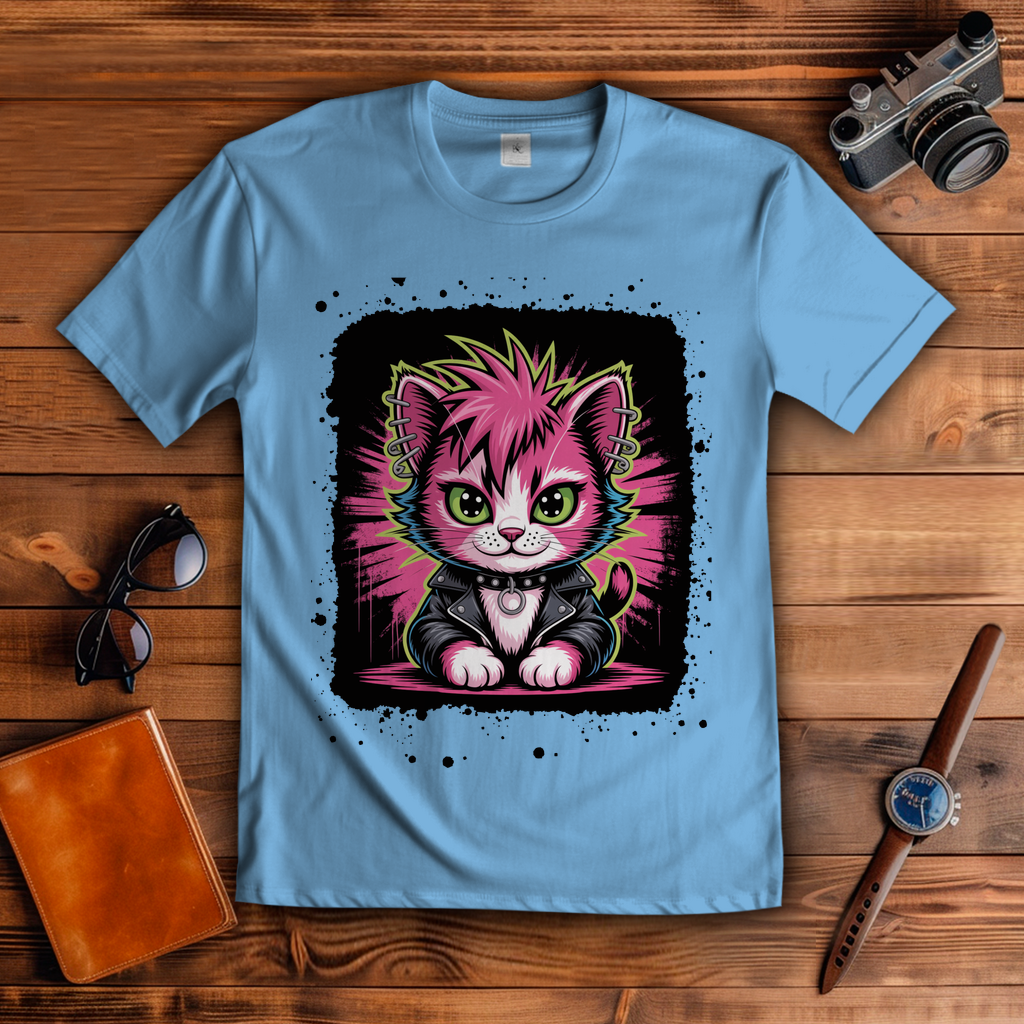 PUNK-CAT ( DTF / Vorne )