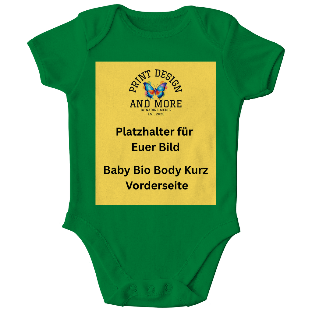 Baby Bio Body Kurz Vorderseite DTF