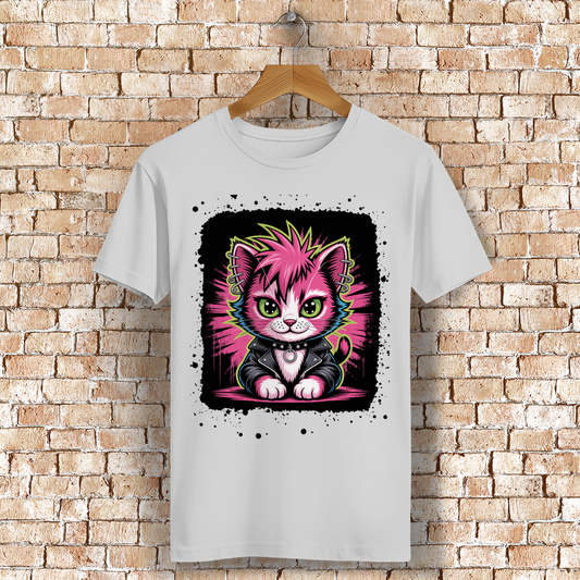 PUNK-CAT ( DTF / Vorne )