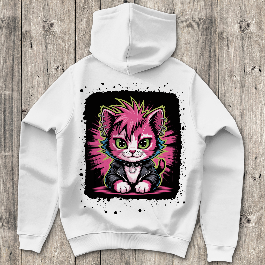 PUNK-CAT ( DTF / Hinten )