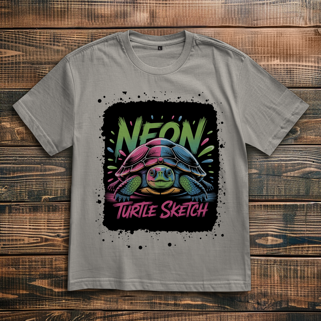 NEON TURTLE ( DTF / Vorne )