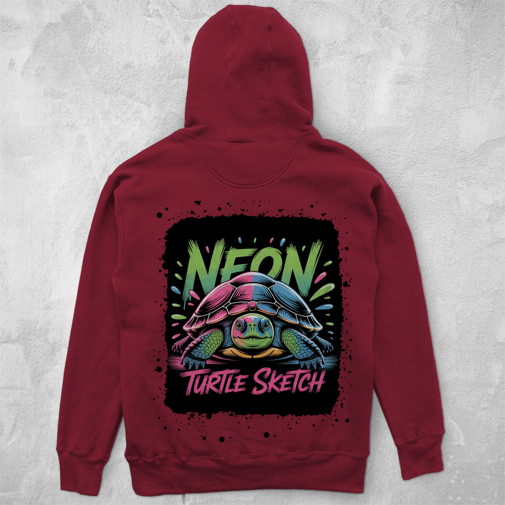 NEON TURTLE ( DTF / Hinten )