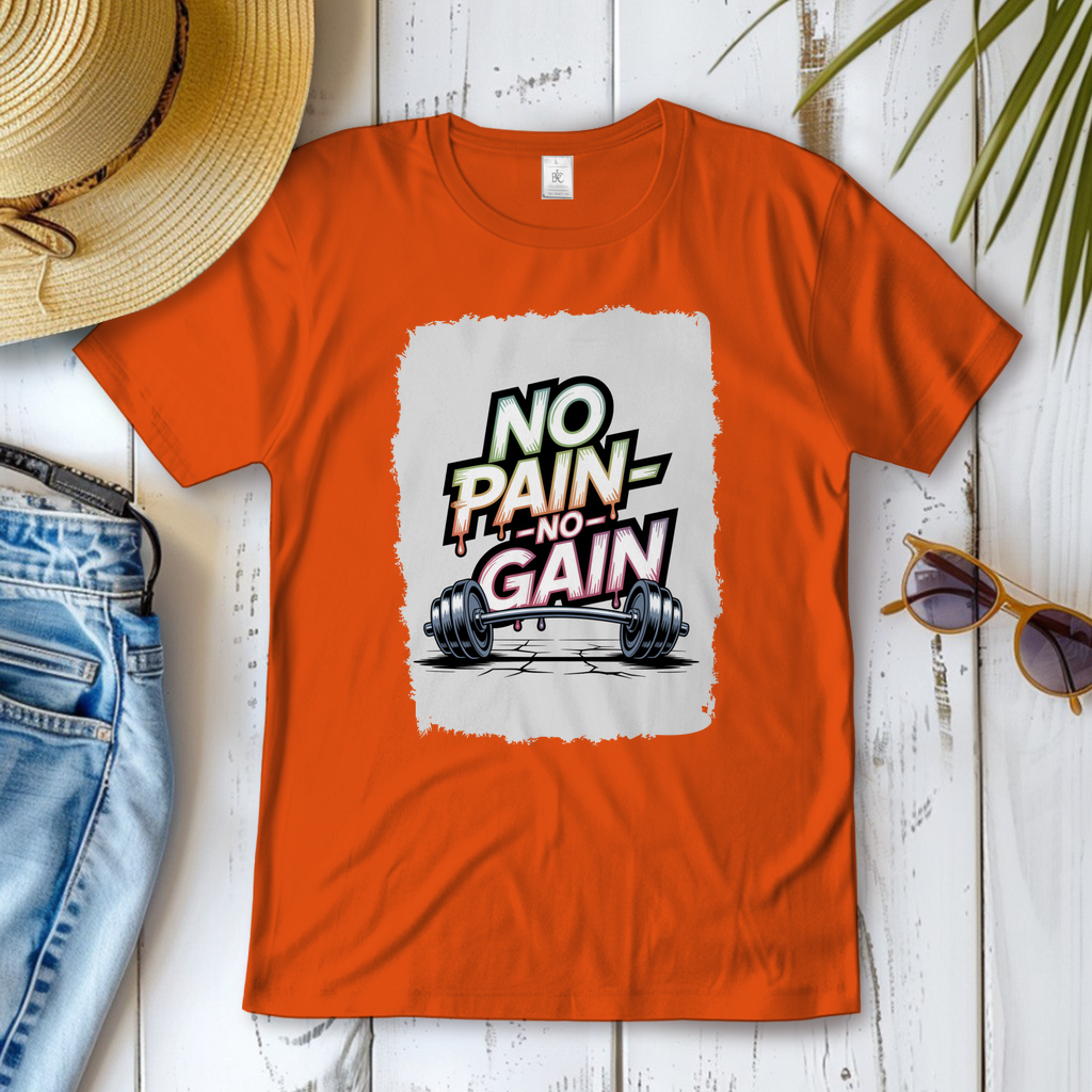 NO PAIN NO GAIN ( DTF / Vorne )