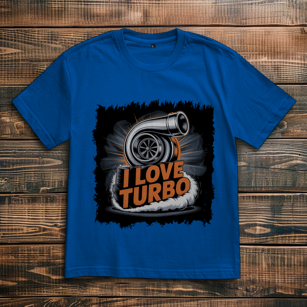 I LOVE TURBO ( DTF / Vorne )