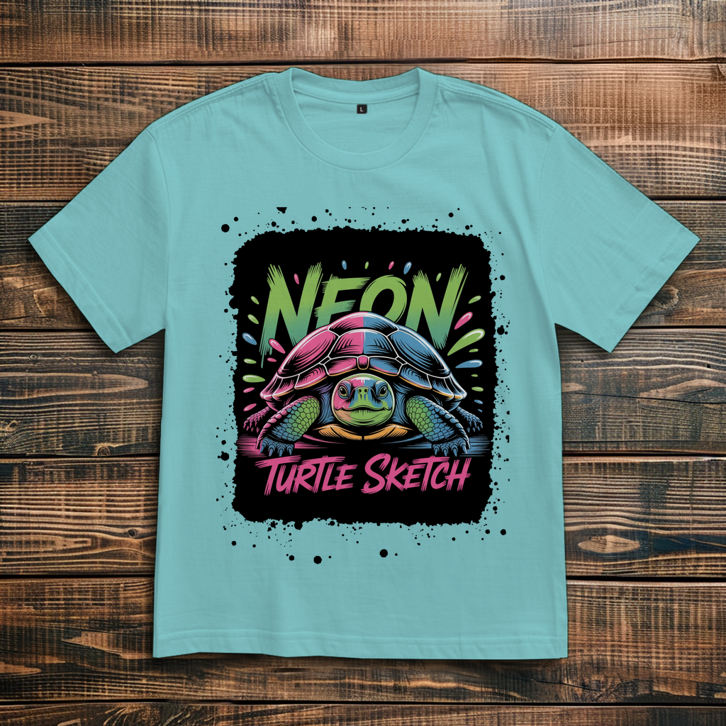 NEON TURTLE ( DTF / Vorne )