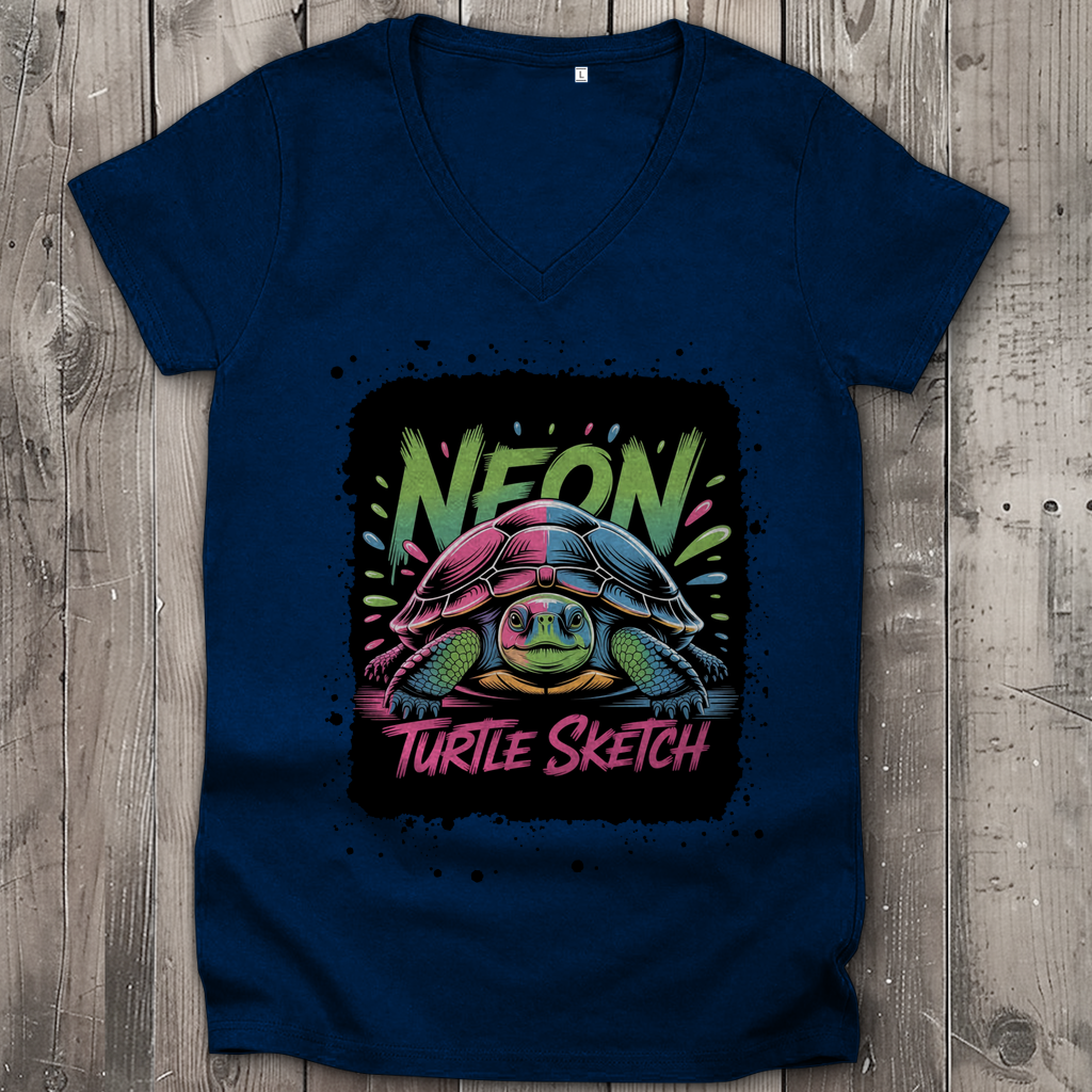 NEON TURTLE ( DTF / Vorne )