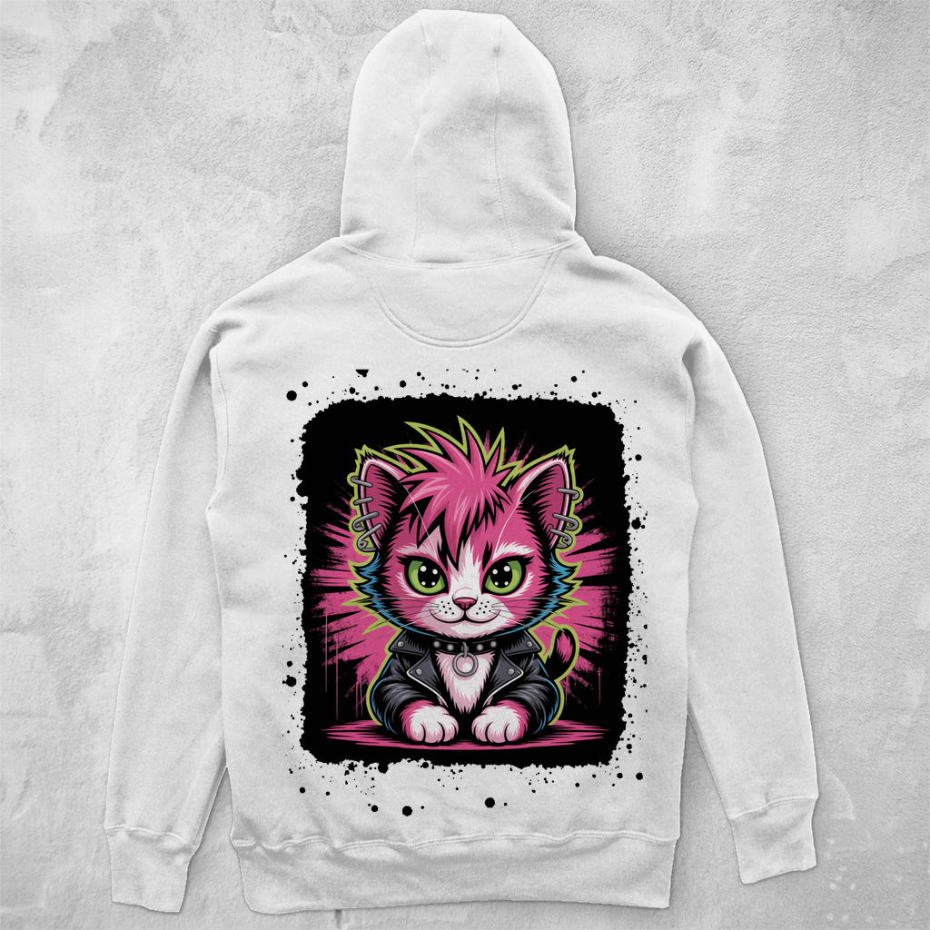 PUNK-CAT ( DTF / Hinten )