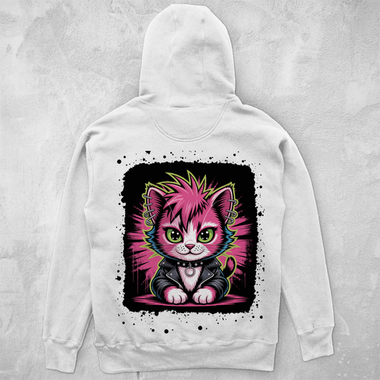 PUNK-CAT ( DTF / Hinten )