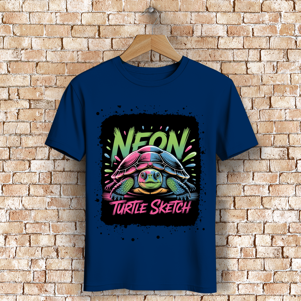 NEON TURTLE ( DTF / Vorne )