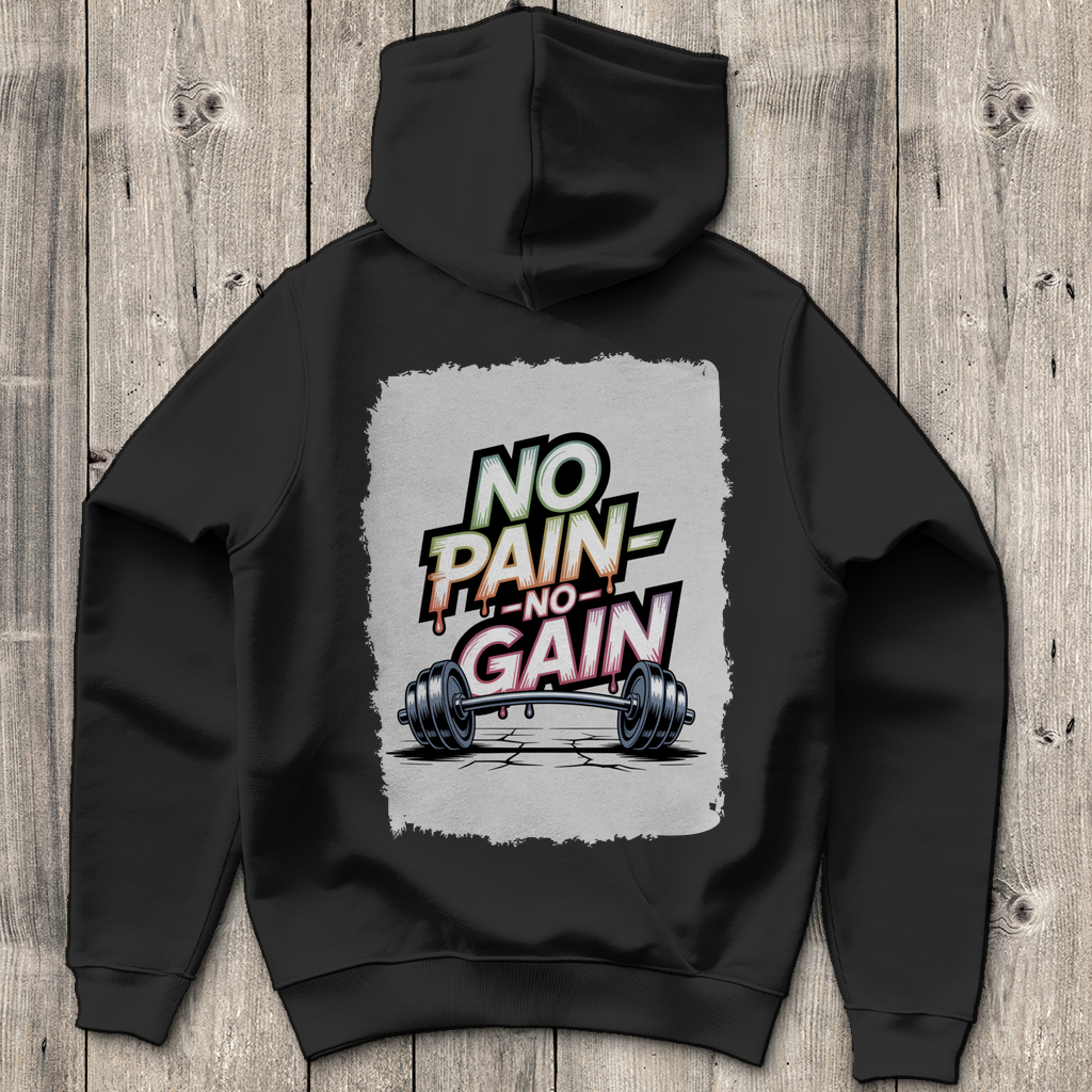 NO PAIN NO GAIN ( DTF / Hinten )