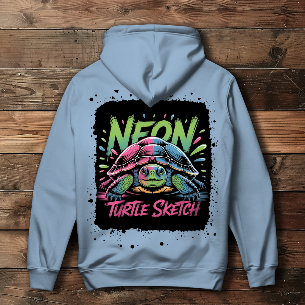 NEON TURTLE ( DTF / Hinten )