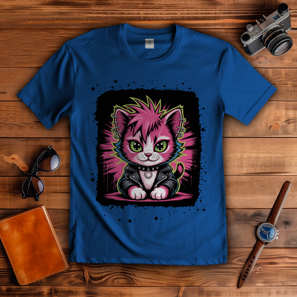 PUNK-CAT ( DTF / Vorne )