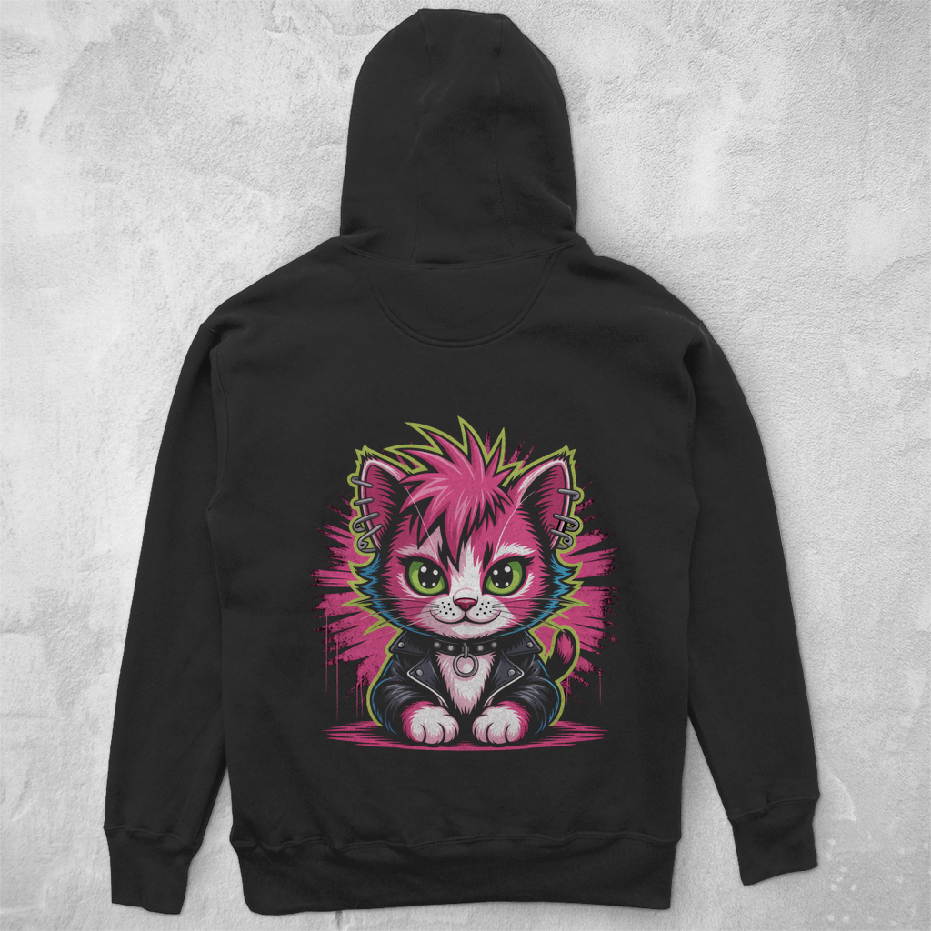 PUNK-CAT ( DTF / Hinten )