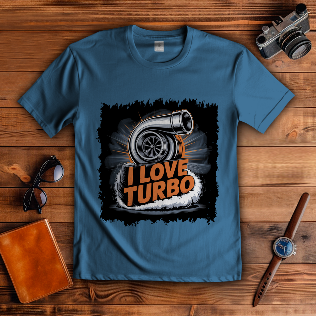 I LOVE TURBO ( DTF / Vorne )