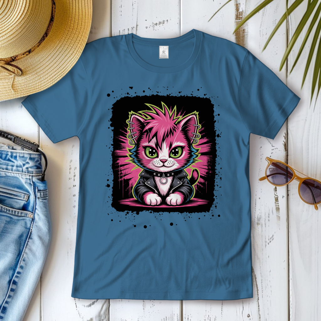 PUNK-CAT ( DTF / Vorne )