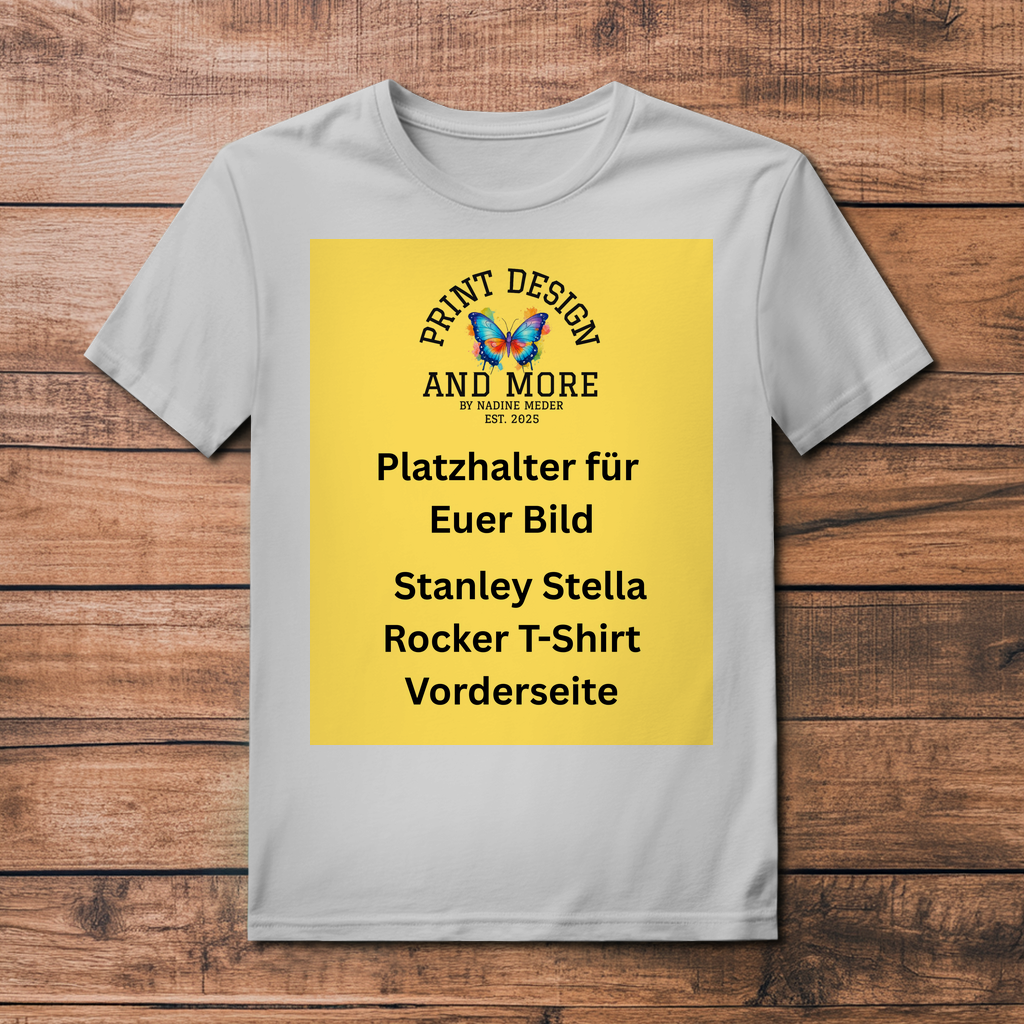 Stanley Stella Rocker T-Shirt Vorderseite DTF