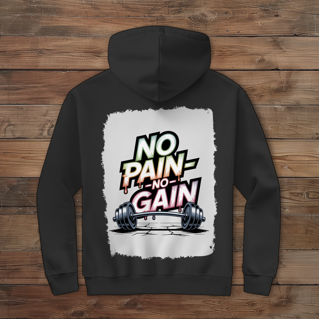 NO PAIN NO GAIN ( DTF / Hinten )