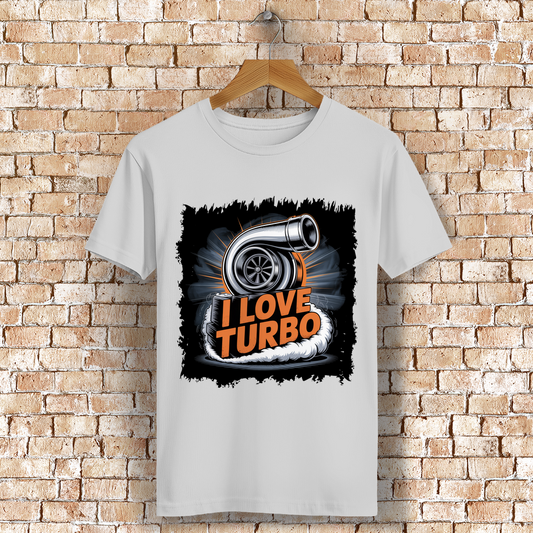I LOVE TURBO ( DTF / Vorne )