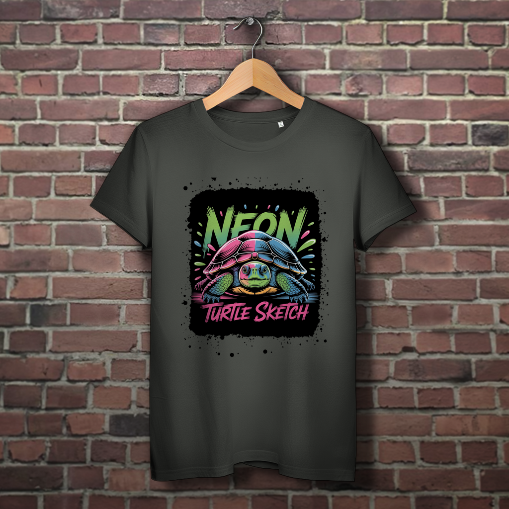 NEON TURTLE ( DTF / Vorne )