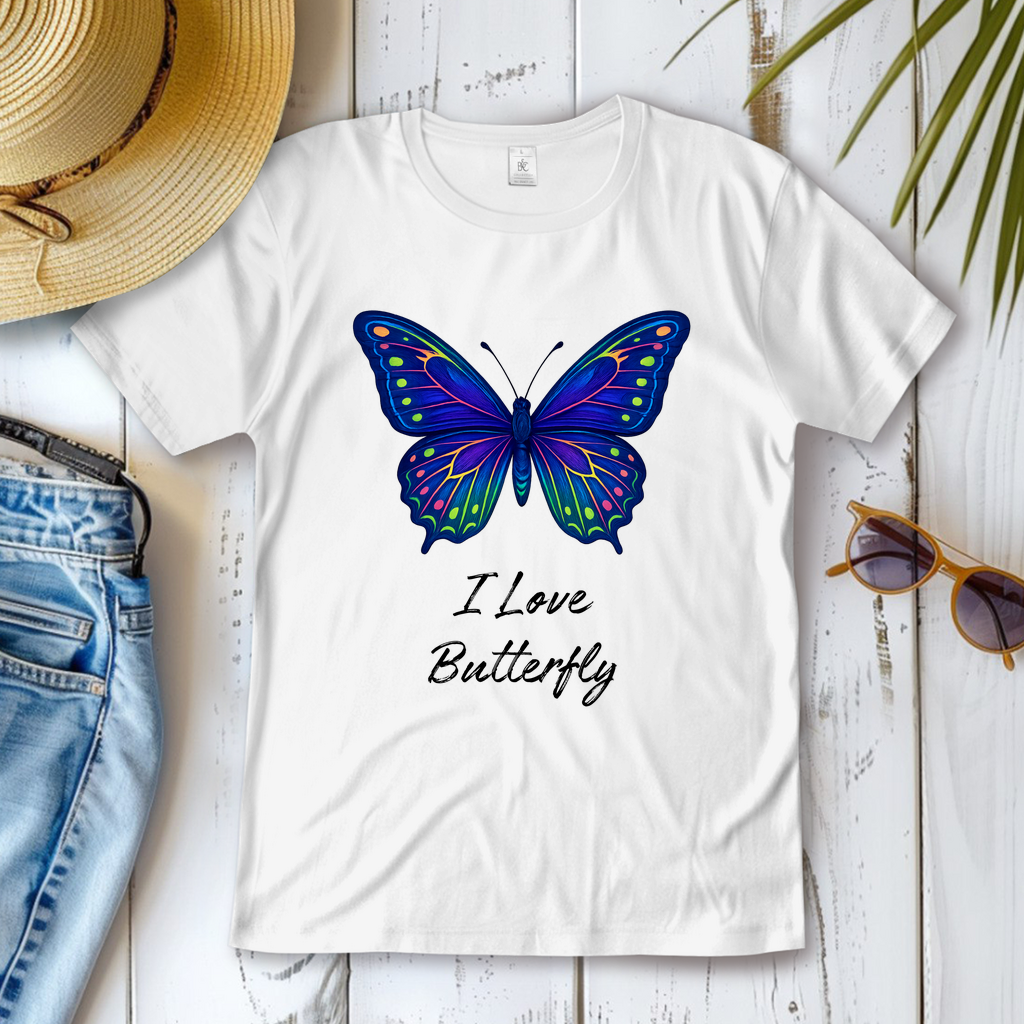 I Love Butterfly ( DTF / Vorne )