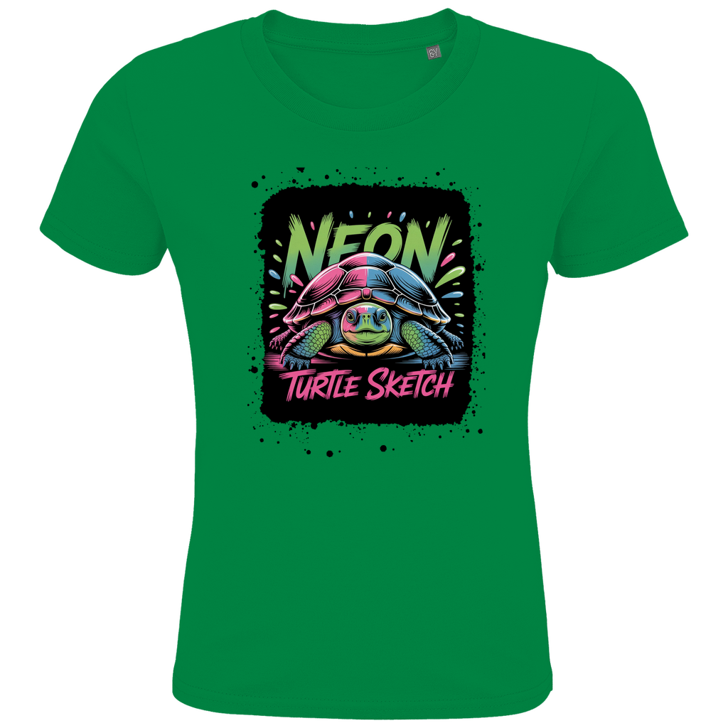 NEON TURTLE ( DTF / Vorne )