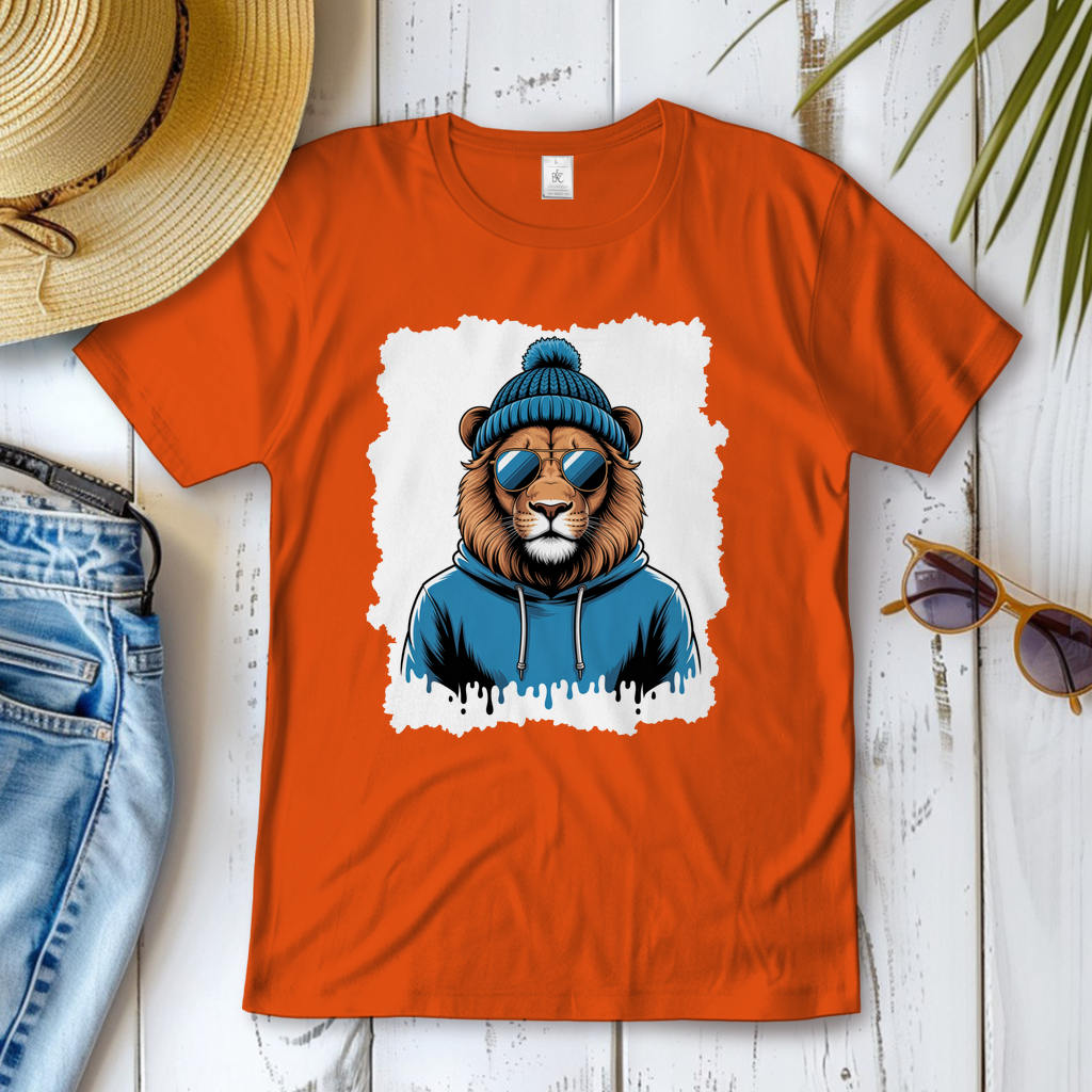 Cooler Löwe ( DTF / Vorne )