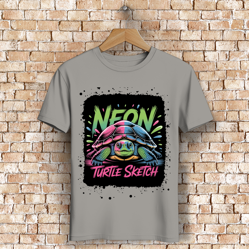 NEON TURTLE ( DTF / Vorne )