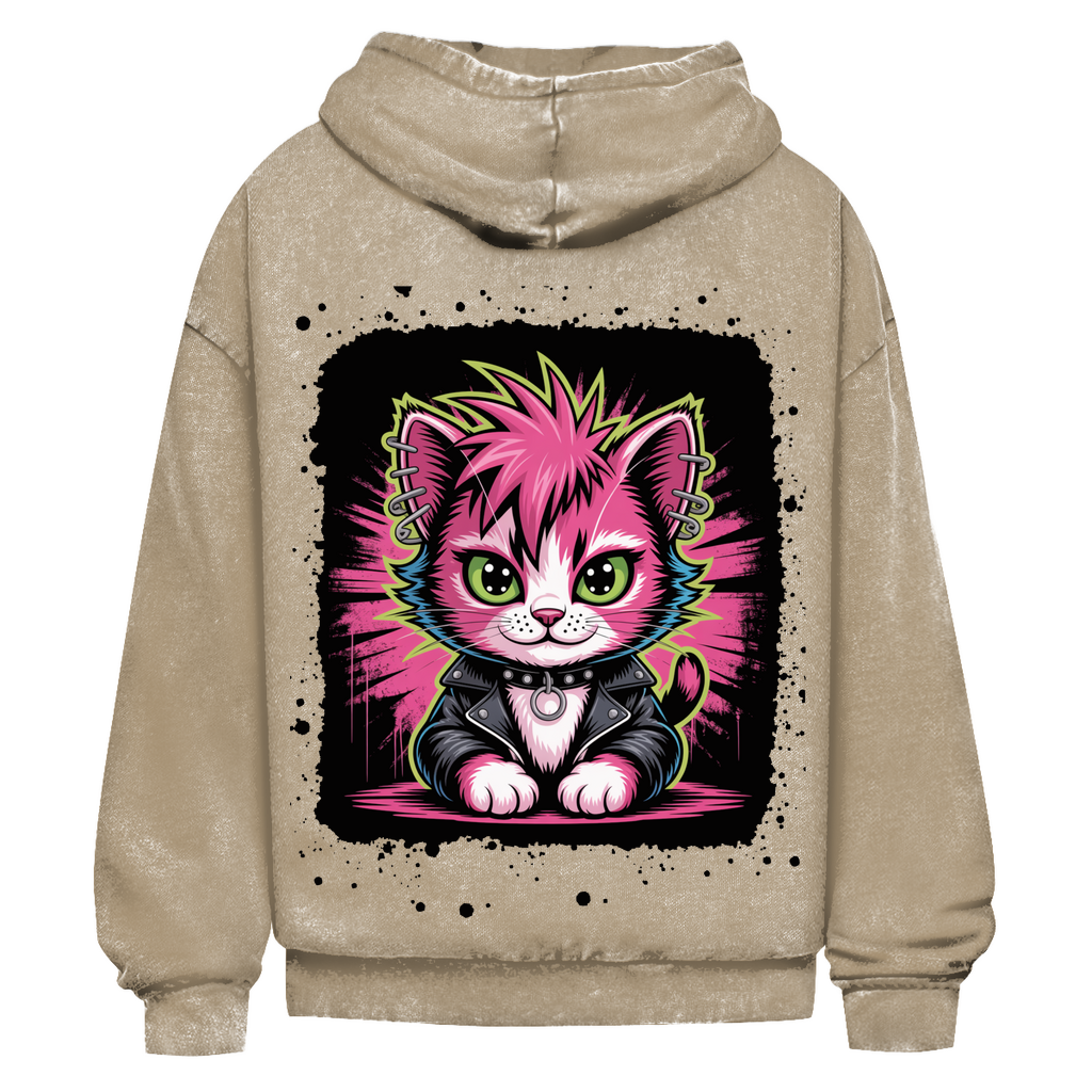 PUNK-CAT ( DTF / Hinten )