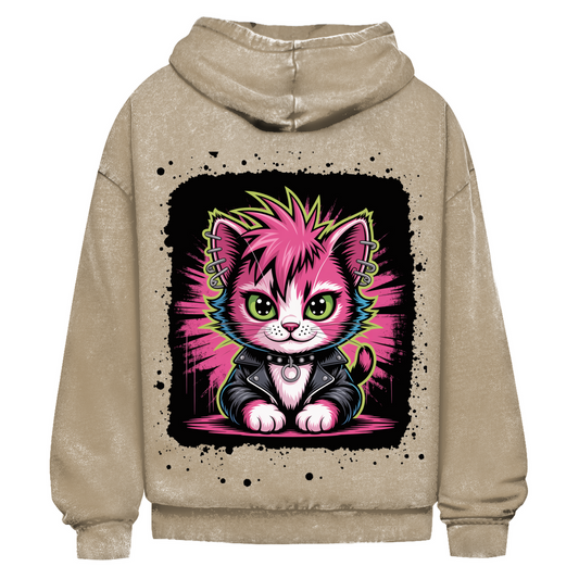 PUNK-CAT ( DTF / Hinten )