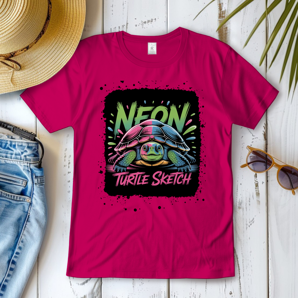 NEON TURTLE ( DTF / Vorne )