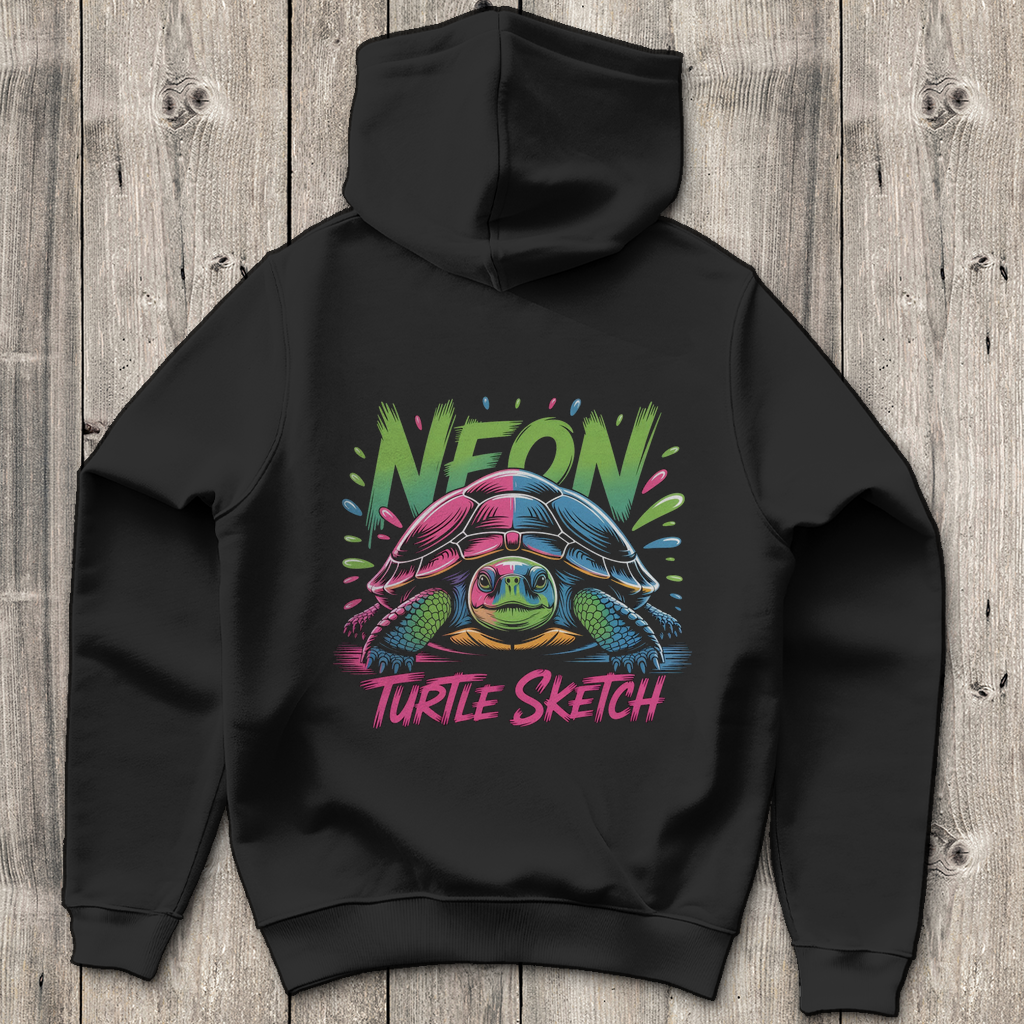 NEON TURTLE ( DTF / Hinten )