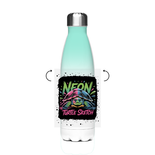 NEON TURTLE ( Vorne + Hinten )
