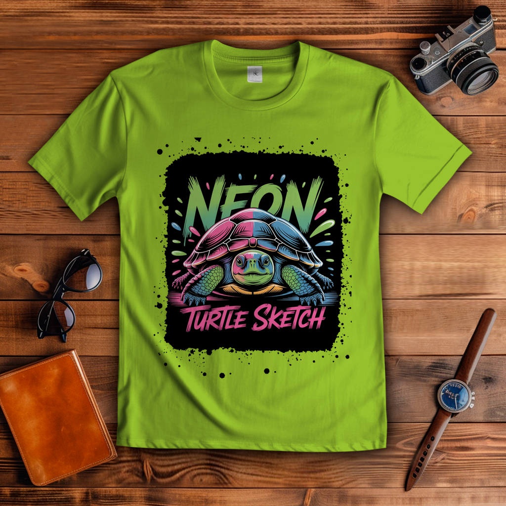 NEON TURTLE ( DTF / Vorne )