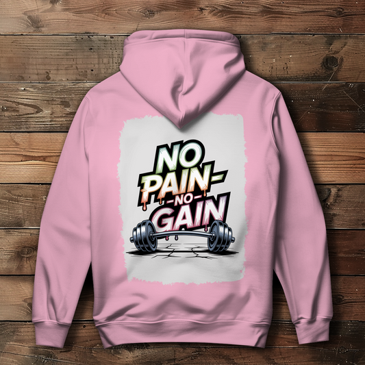 NO PAIN NO GAIN ( DTF / Hinten )