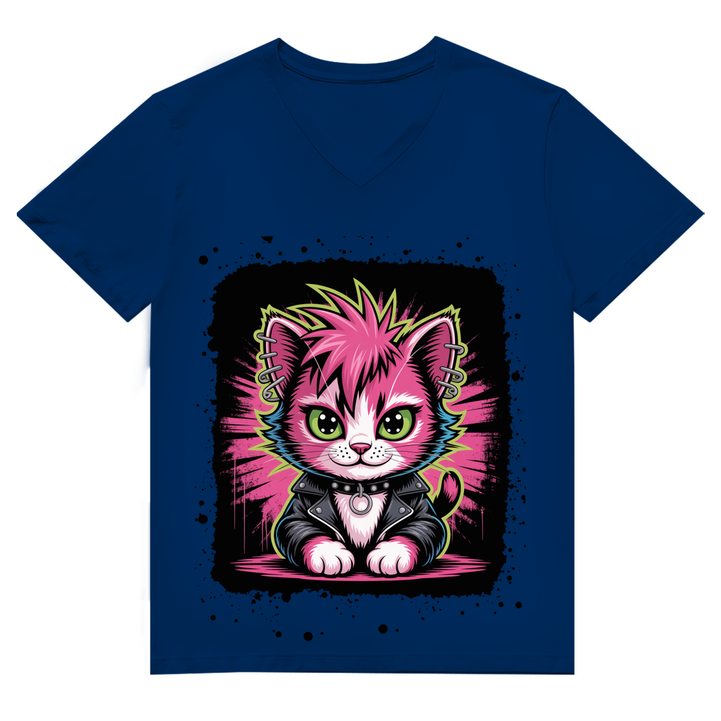 PUNK-CAT ( DTF / Vorne )