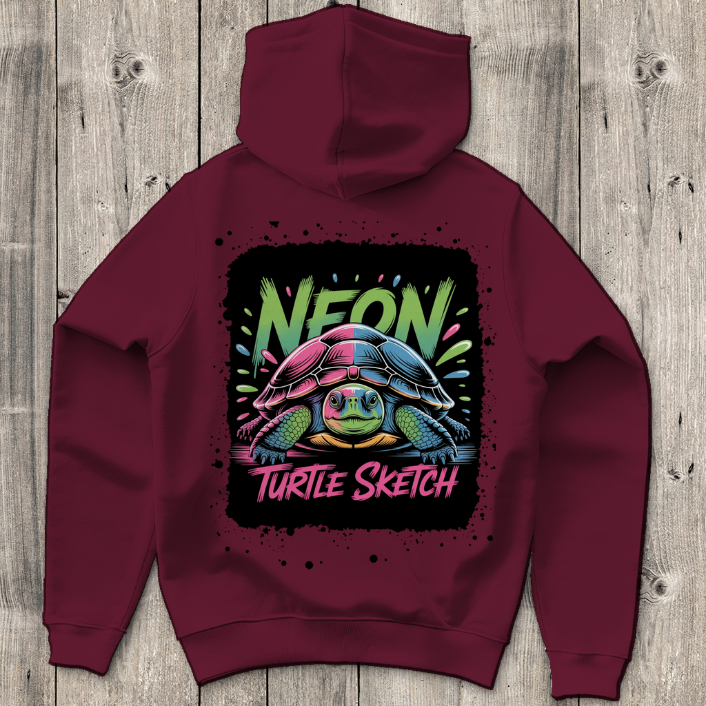 NEON TURTLE ( DTF / Hinten )
