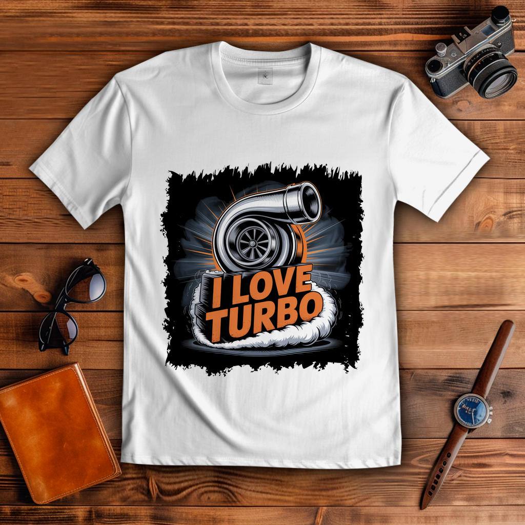 I LOVE TURBO ( DTF / Vorne )