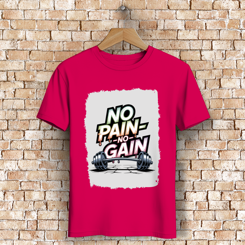 NO PAIN NO GAIN ( DTF / Vorne )