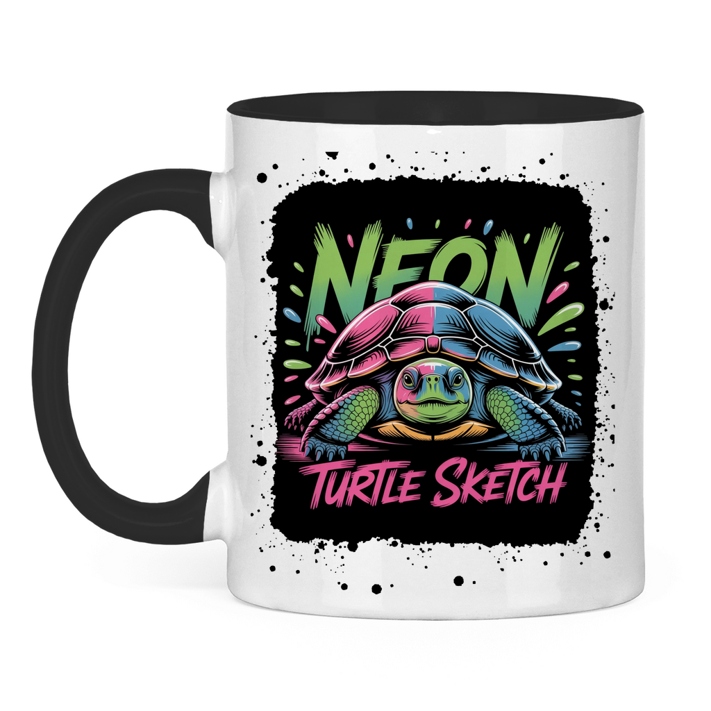NEON TURTLE ( Vorne + Hinten )
