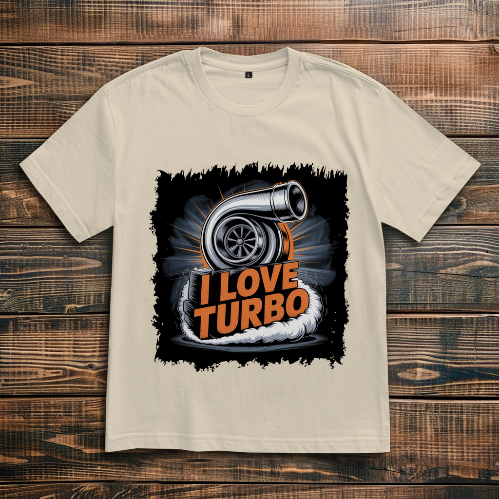 I LOVE TURBO ( DTF / Vorne )
