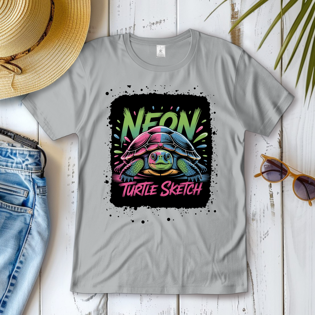 NEON TURTLE ( DTF / Vorne )