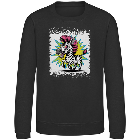 Verrücktes Zebra ( DTF / Vorne )