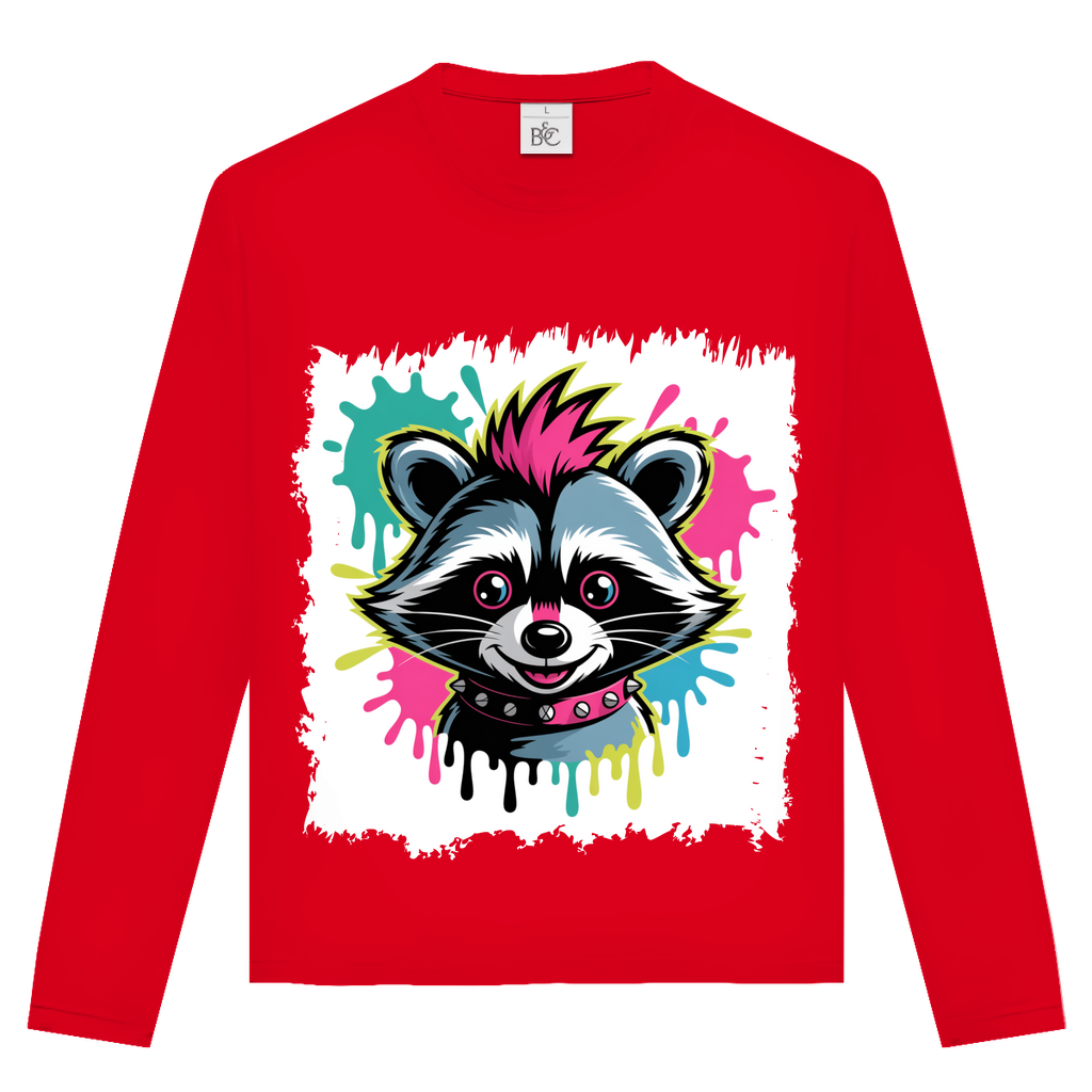 Punker Waschbär